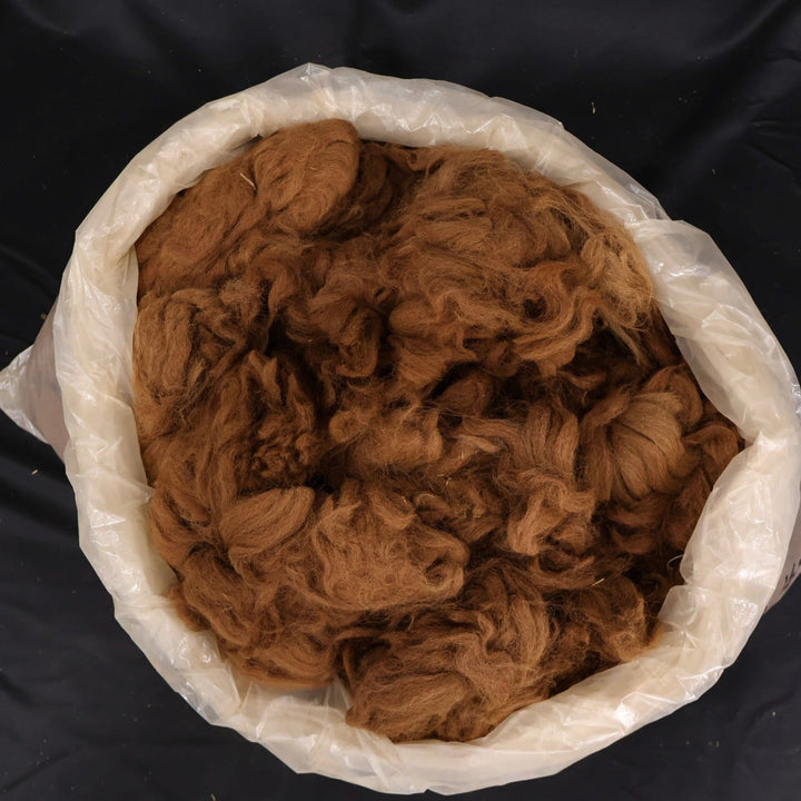 Raw Alpaca Fiber | Dark Colors - Heritage Woolworks